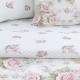 LINO ΣΕΤ ΣΕΝΤΟΝΙΑ ALISO WHITE FLANNEL  240X260