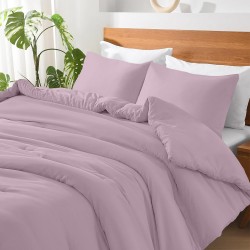 LINO ΣΕΤ ΣΕΝΤΟΝΙΑ BASICO LILAC 240X260 LINO ΣΕΤ ΣΕΝΤΟΝΙΑ BASICO LILAC 240X260