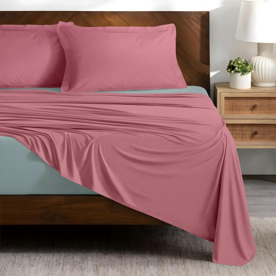LINO ΣΕΤ ΣΕΝΤΟΝΙΑ DOBLE PINK-MINT 240X260 LINO ΣΕΤ ΣΕΝΤΟΝΙΑ DOBLE PINK-MINT 240X260