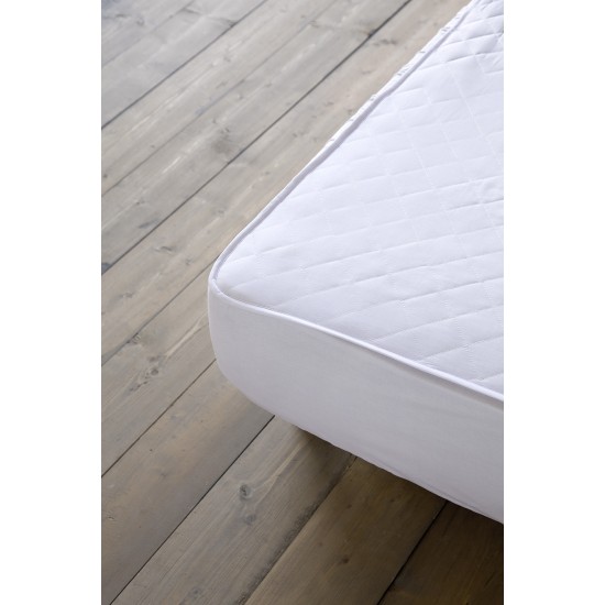 Επίστρωμα 160x200+30 Abbraccio - Καπιτονέ με Φούστα Ύφασμα