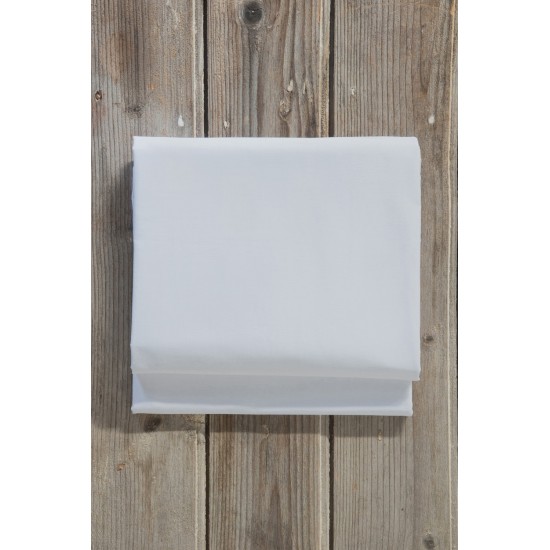 Σεντόνι Υπέρδιπλο Unicolors - White