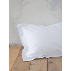 Μαξιλαροθήκες Oxford Superior Satin - White