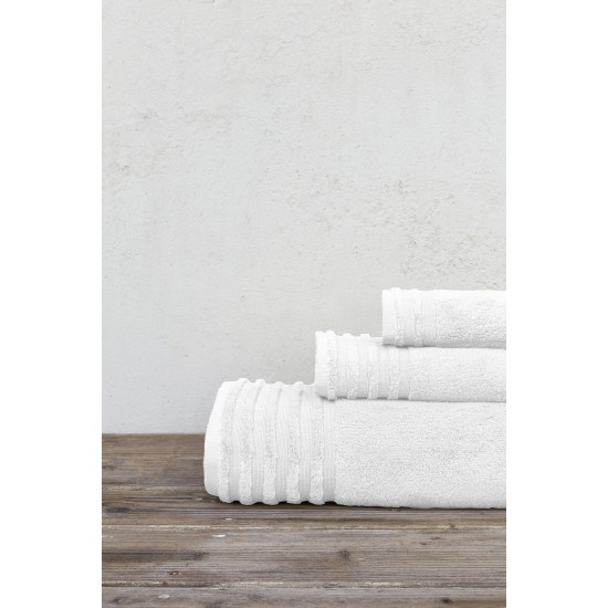 Πετσέτα 50x100 Vista - White Πετσέτα 50x100 Vista - White