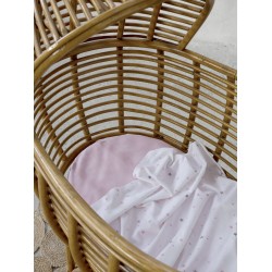 Σετ Σεντόνια Λίκνου Nene - Pink