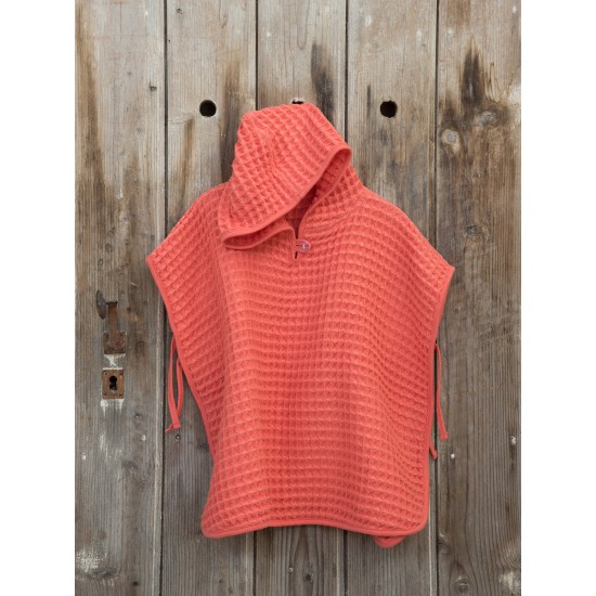 πόντσο No 2/4 Spicy - Coral