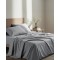 σεντόνι ημίδιπλο Unicolors - Medium Gray
