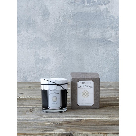Αρωματικό Κερί 160gr - Sage & Wooden