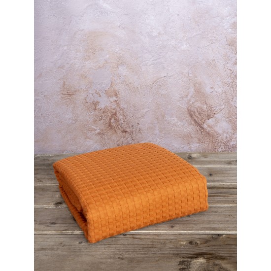 κουβέρτα μονή 160x240 Habit - Deep Orange
