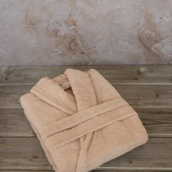 μπουρνούζι Asana - Large - Light Salmon