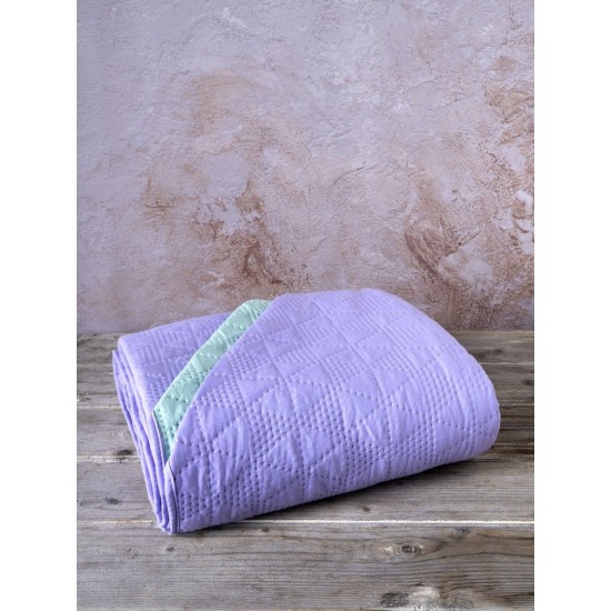 Κουβερλί Μονό 160x240 - Armon Lavender/Pistachio