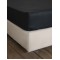 Σεντόνι Μονό με Λάστιχο Superior Satin - Black