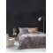 Κουβέρτα Βελουτέ Μονή 160x220 Coperta - Cigar Beige