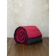 Πάπλωμα Μονό 160x240 Abalone - Ruby Red / Black