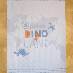 Κουβερλί Μονό 160x220 - Dino Island