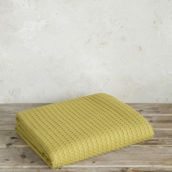 κουβέρτα μονή 160x240 Habit - Gold Brown