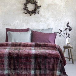 Κουβέρτα Βελουτέ Μονή 160x220 - Cozy