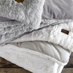 Κουβέρτα/Πάπλωμα Υπέρδιπλο 220x240 - Velure Light Gray