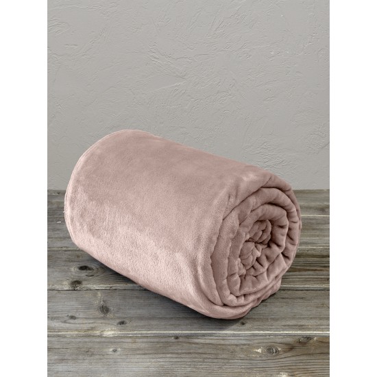 κουβέρτα υπέρδιπλη 220x240 - Meleg Light Pink