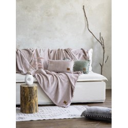 Ριχτάρι Jacquard 130x180 - Macia Nude