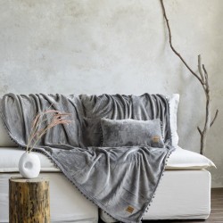 Ριχτάρι Jacquard 180x250 - Macia Gray