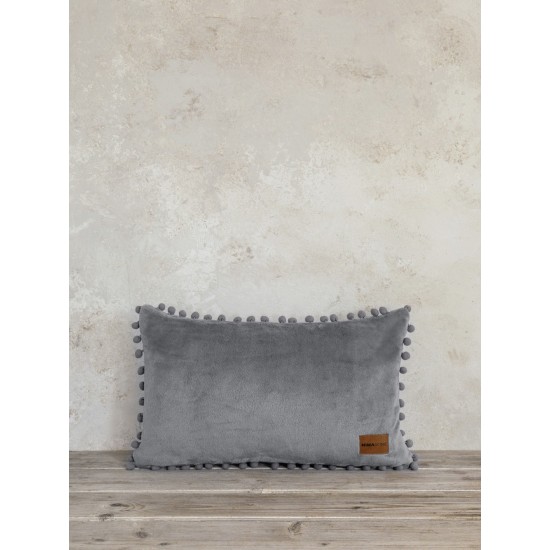 Διακοσμητικό Μαξιλάρι Jacquard 30x50 - Macia Gray