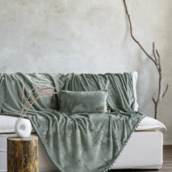 Ριχτάρι Jacquard 130x180 - Macia Sage Green