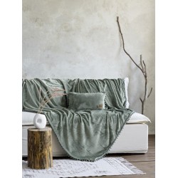 Ριχτάρι Jacquard 180x300 - Macia Sage Green