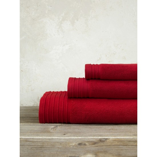 Πετσέτα 90x145 Feel Fresh - Happy Red