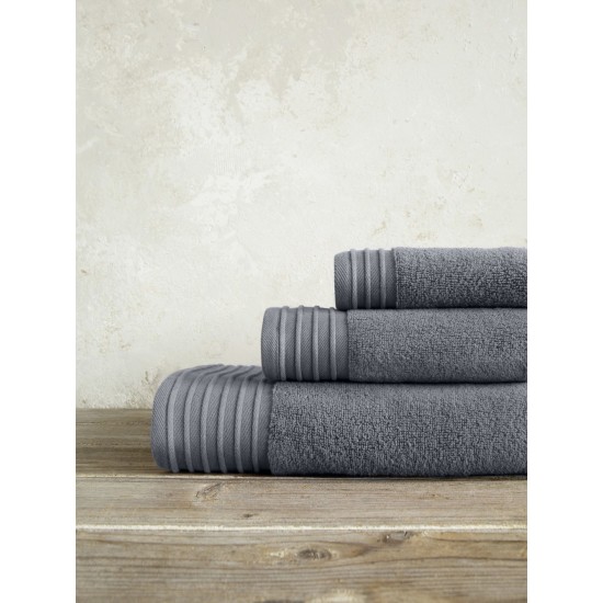 Πετσέτα 50x100 Feel Fresh - Night Gray Πετσέτα 50x100 Feel Fresh - Night Gray