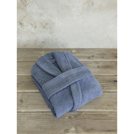 μπουρνούζι Asana - Large - Smoke Blue