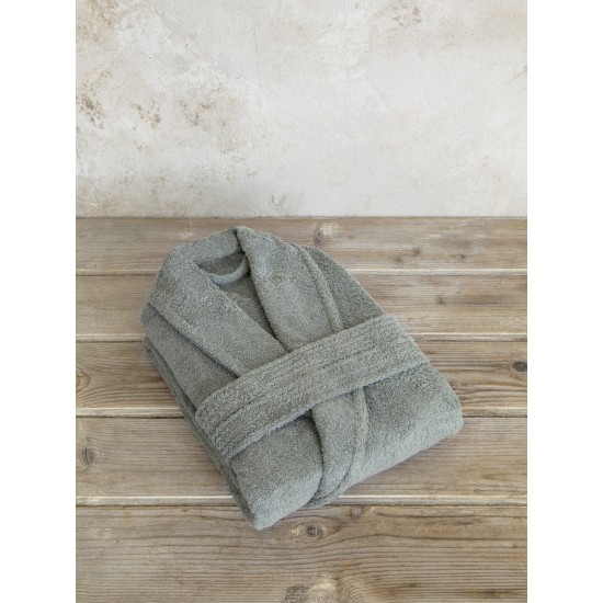 μπουρνούζι Asana - Medium - Rock Green