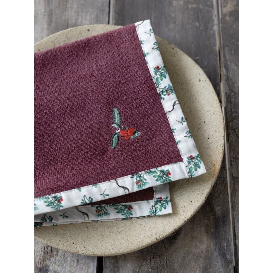 Πετσέτα Κουζίνας 40x40 - Cranberry Love