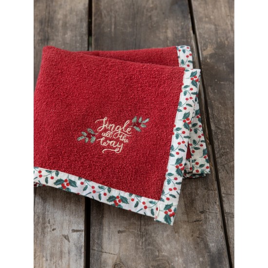 Πετσέτα Κουζίνας 40x40 - Mistletoe