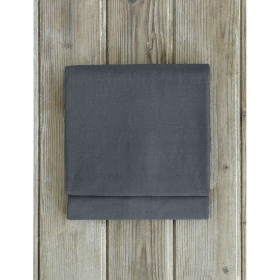 Σεντόνι Γίγας Unicolors - Midnight Gray