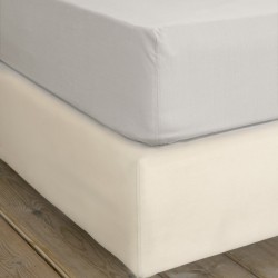 Σεντόνι Μονό με Λάστιχο Unicolors - Oat Beige