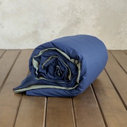 Παπλωματοθήκη Γίγας Colors - Rock Green / Dark Denim
