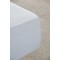 σεντόνι υπέρδιπλο με λάστιχο Superior Satin - White