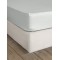σεντόνι μονό με λάστιχο Superior Satin - Soft Gray