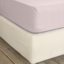 Σεντόνι Μονό με Λάστιχο Superior Satin - Smoked Rose