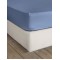 Σεντόνι Μονό με Λάστιχο Superior Satin - Shadow Blue