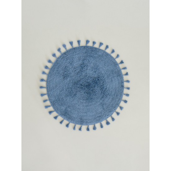 Πατάκι Μπάνιου Δ90 - Fuzzy Denim Blue