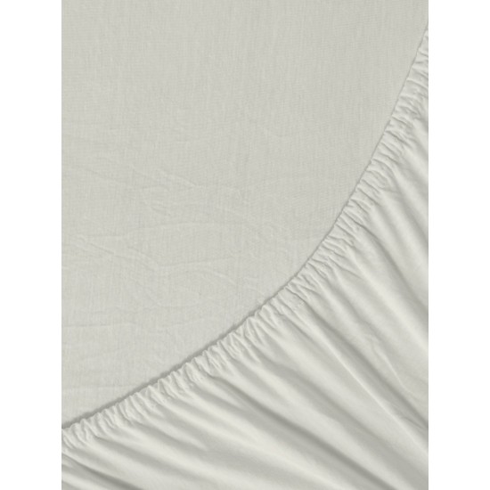 Σεντόνι Γίγας με Λάστιχο - Tender Oat Beige