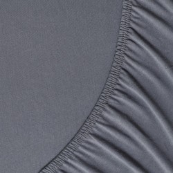 Σεντόνι Ημίδιπλο με Λάστιχο - Tender Dark Gray