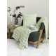 Κουβέρτα καναπέ 130x170 - Weave Mint