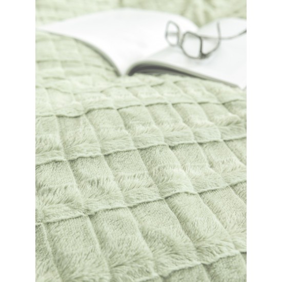 Κουβέρτα/Πάπλωμα Υπέρδιπλο 220x240 - Weave Mint