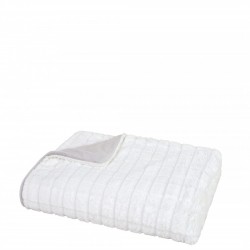 Κουβέρτα καναπέ 130x170 - Weave Cream