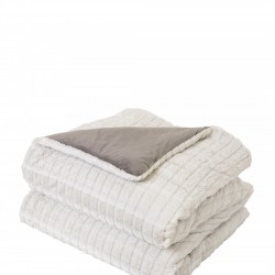 Κουβέρτα/Πάπλωμα Υπέρδιπλο 220x240 - Weave Cream