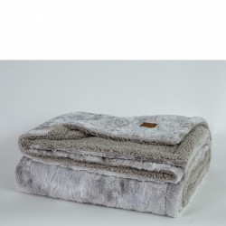 Κουβέρτα Μονή 150x220 - Cloud Light Gray