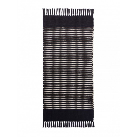 Χαλάκι 60x130 - Issa Black