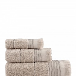 Σετ Πετσέτες (30x50 + 50x90 + 70x140) Plush - Pink